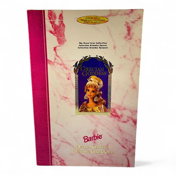 Vintage 1995 Mattel Grecian Goddess Barbie The Great Eras Collection Doll #15005 - Picture 2 of 12